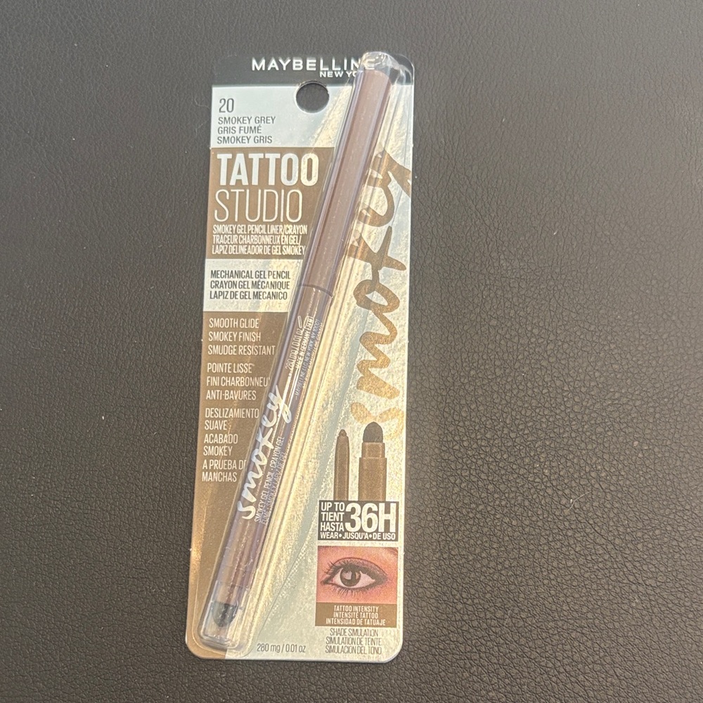 Maybelline 36H Tattoo Studio Smokey Grey Eyeliner Pencil